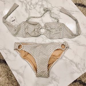 NWT  J. Crew Poka Dot Bikini